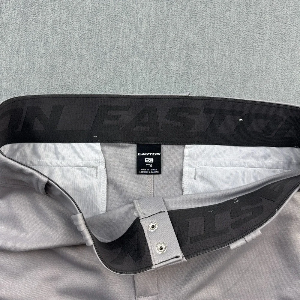 Easton Pants Mens‎ 2XL XXL Gray Baseball Short Knee Length Softball Outdoors